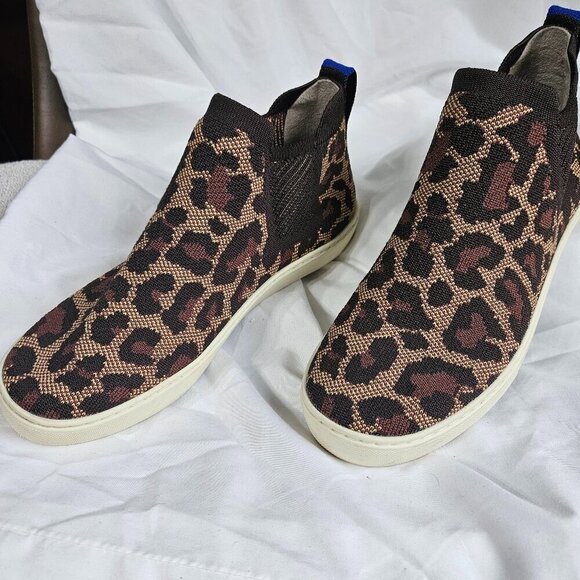 Rothy's Shoes - Rothy's Leopard Print Slip-On Sneakers Size 8